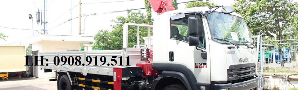 XE ISUZU FVR THÙNG CẨU UNIC 544K